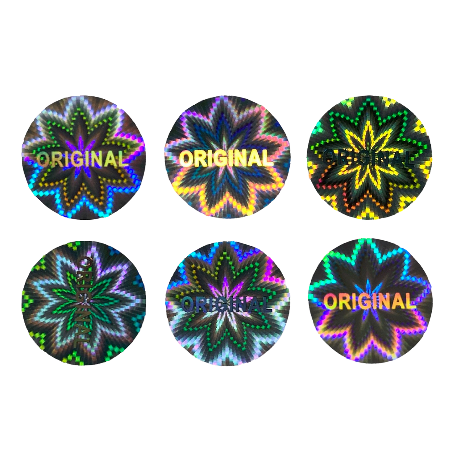 Medical Label - 200pcs/400pcs Round 15x15mm Original Hologram label