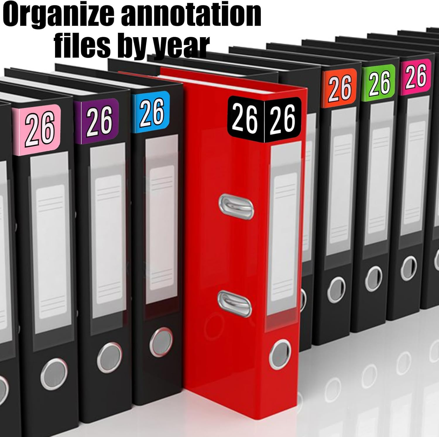 Medical Label - 120/240pcs 2026 Year Stickers, File Folder