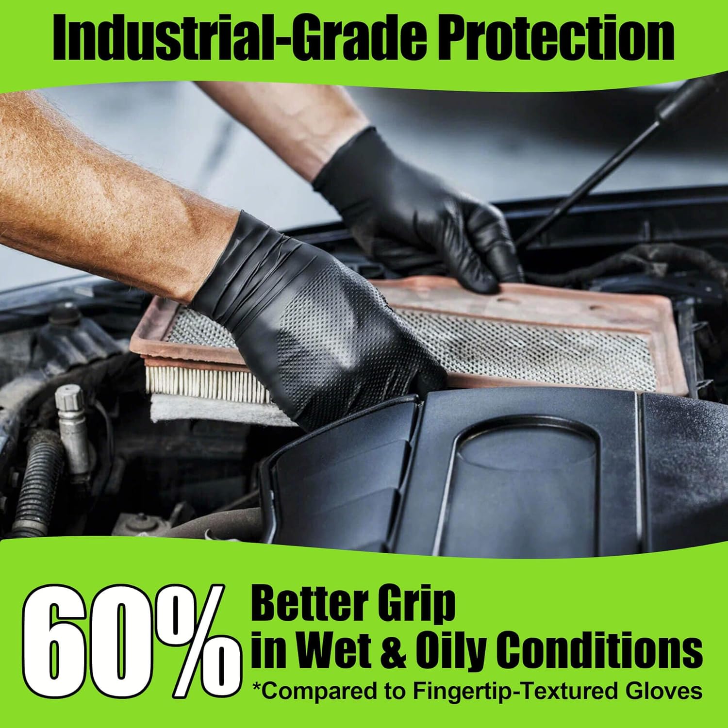 10 Mil Nitrile Gloves Large -  - Disposable Gloves Nitrile 评论和价格