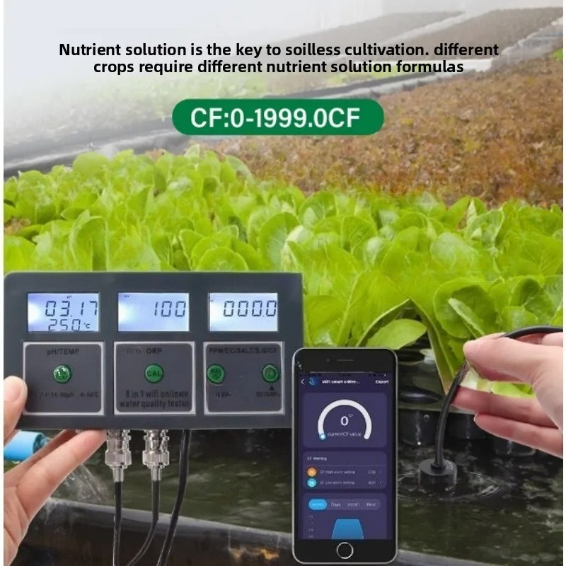 Wifi 8 IN 1 Salinity Ph Meter  - Ph Meter 评论和价格