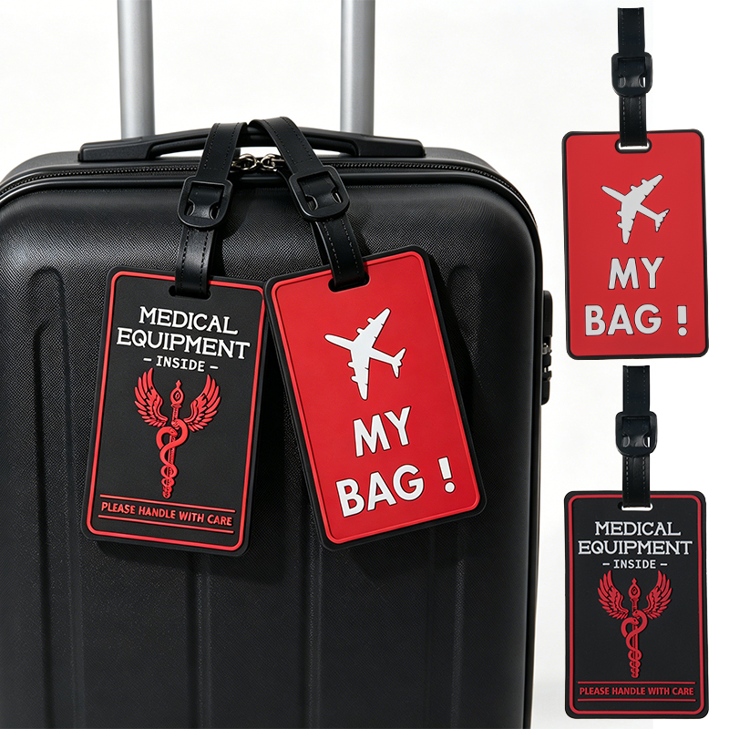 Privacy Protection Luggage Tag - Medical Label 评论和价格