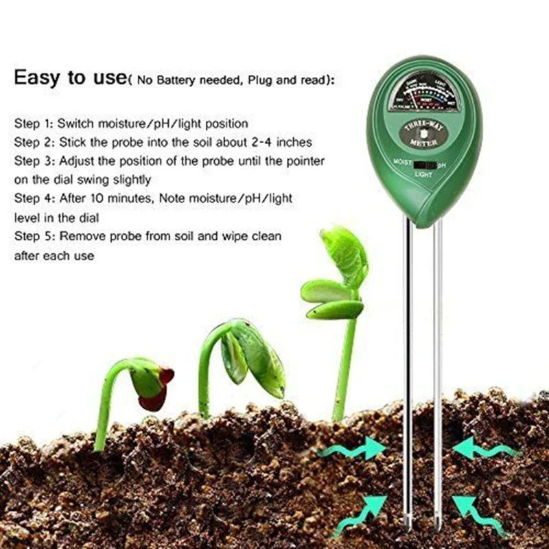 Garden PH Meter Sunlight 3in1  - Ph Meter 评论和价格