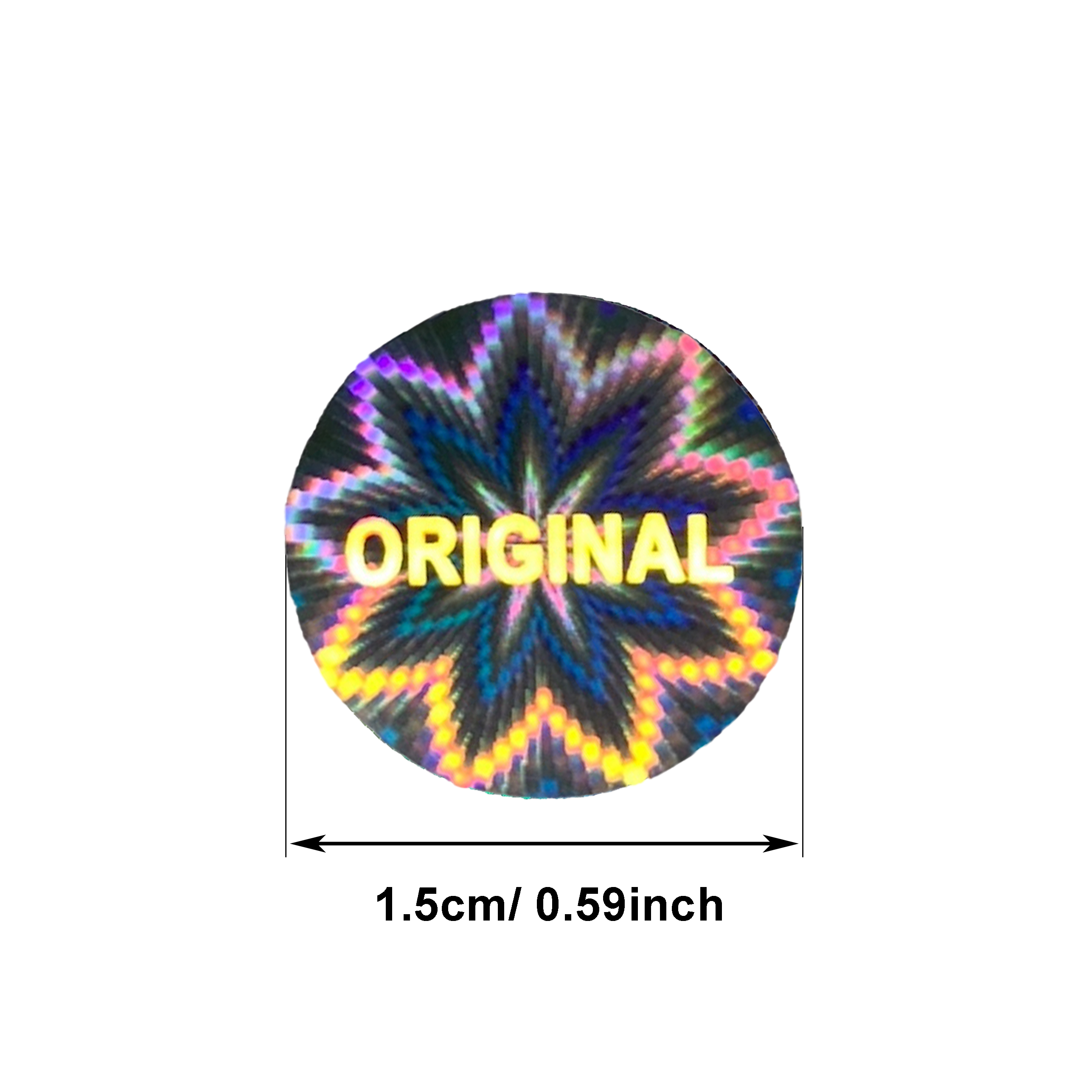 200pcs/400pcs Round 15x15mm Or - Medical Label 评论和价格