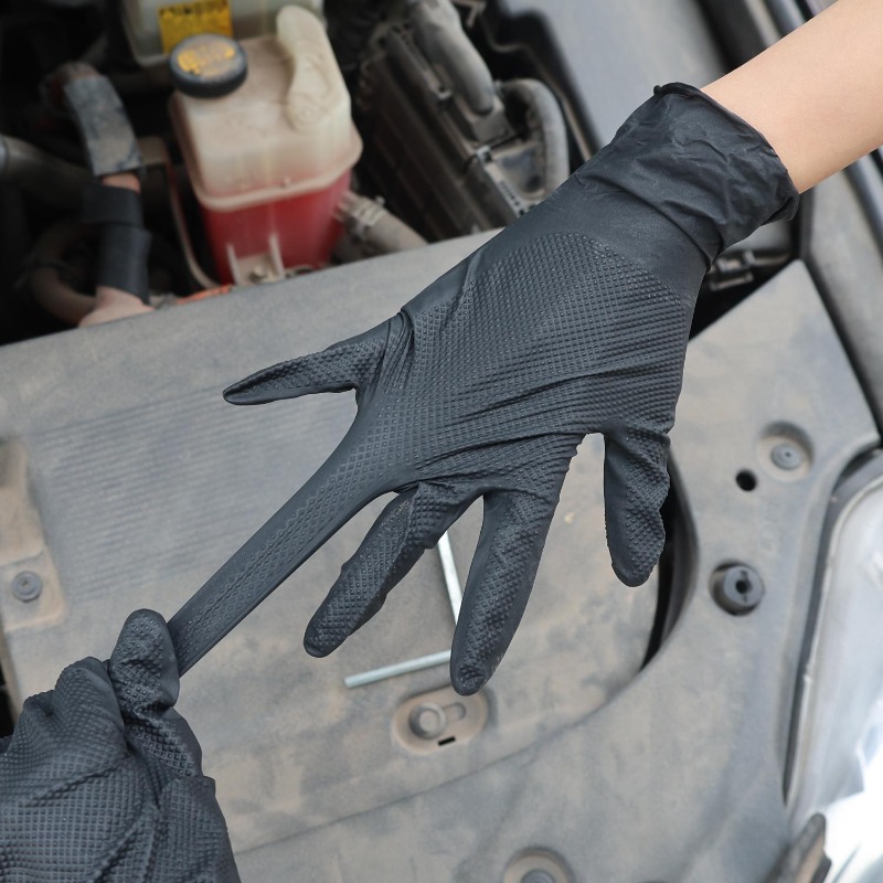 1/3 Pairs Car Black Nitrile Gl - Disposable Gloves Nitrile 评论和价格