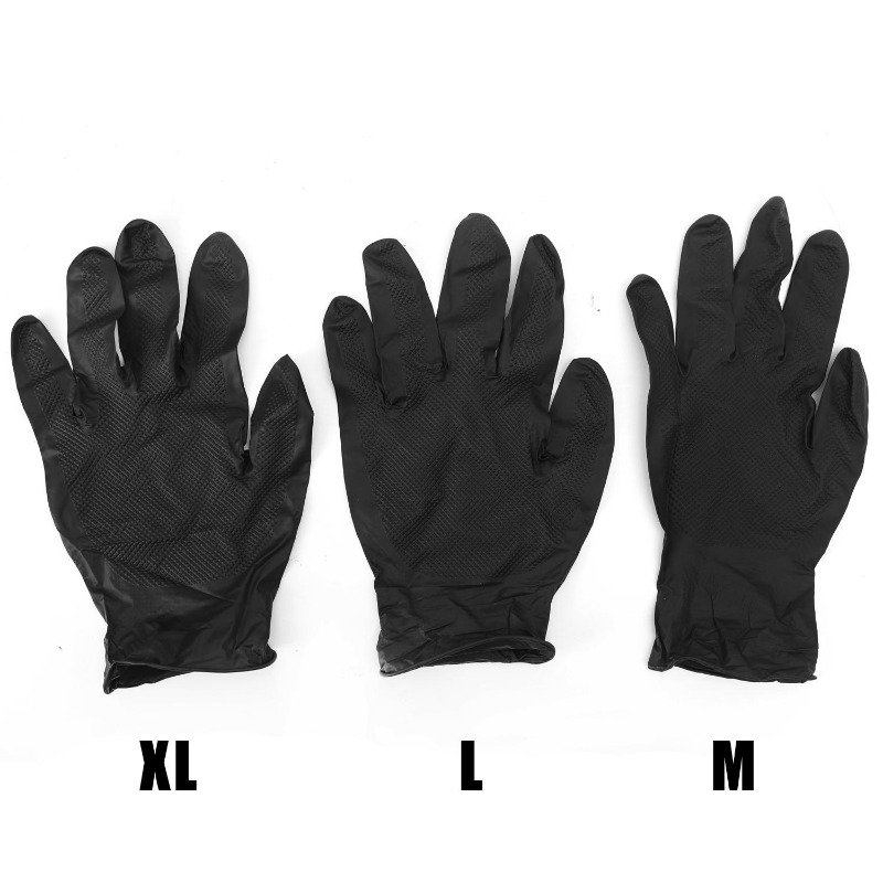 1/3 Pairs Car Black Nitrile Gl - Disposable Gloves Nitrile 评论和价格