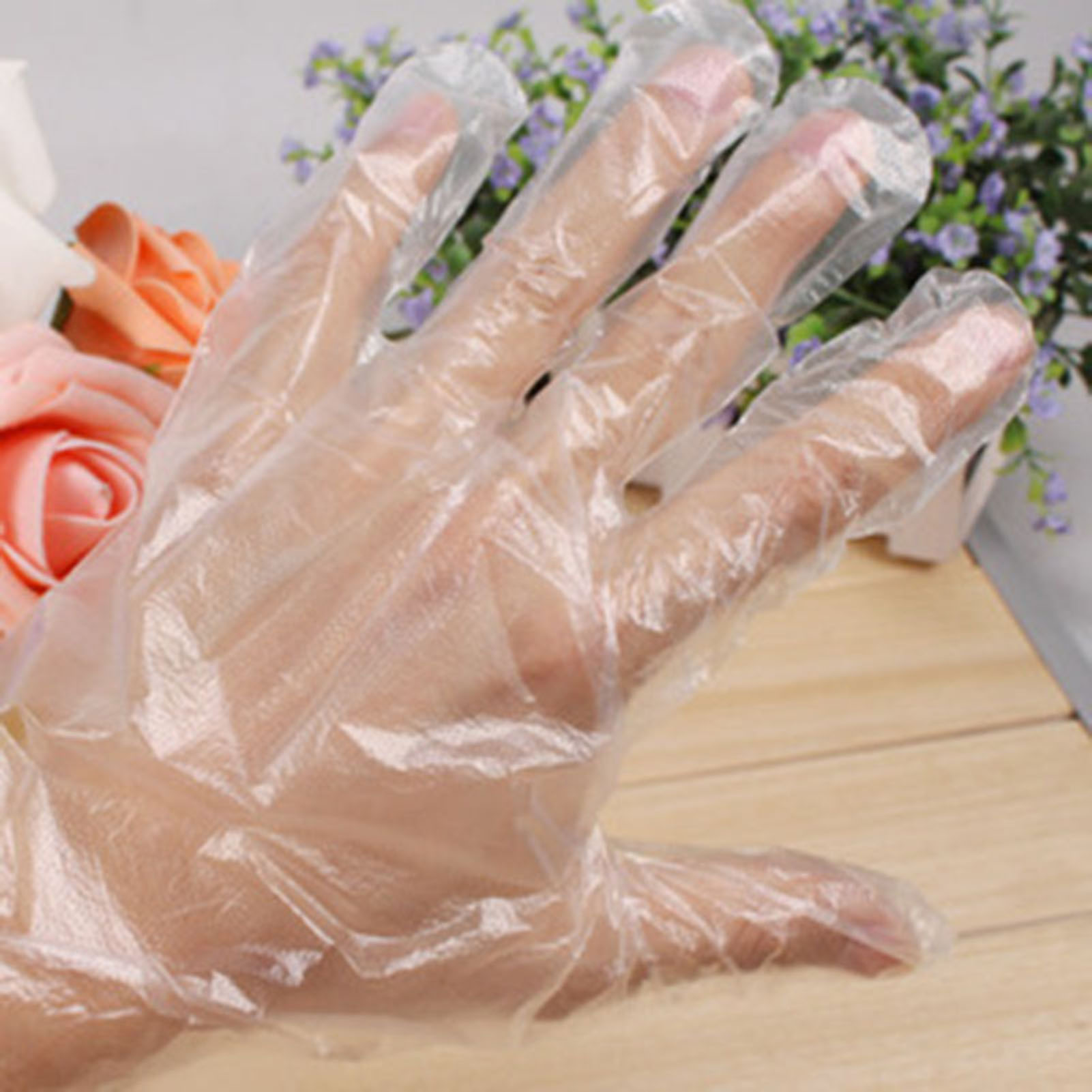 Wholesale 100pcs Plastic Dispo - Disposable Gloves Nitrile 评论和价格