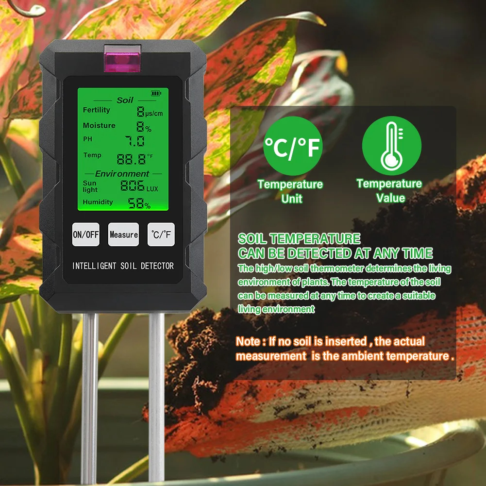 ST03 Six-in-One Soil Tester Mo - Ph Meter 评论和价格
