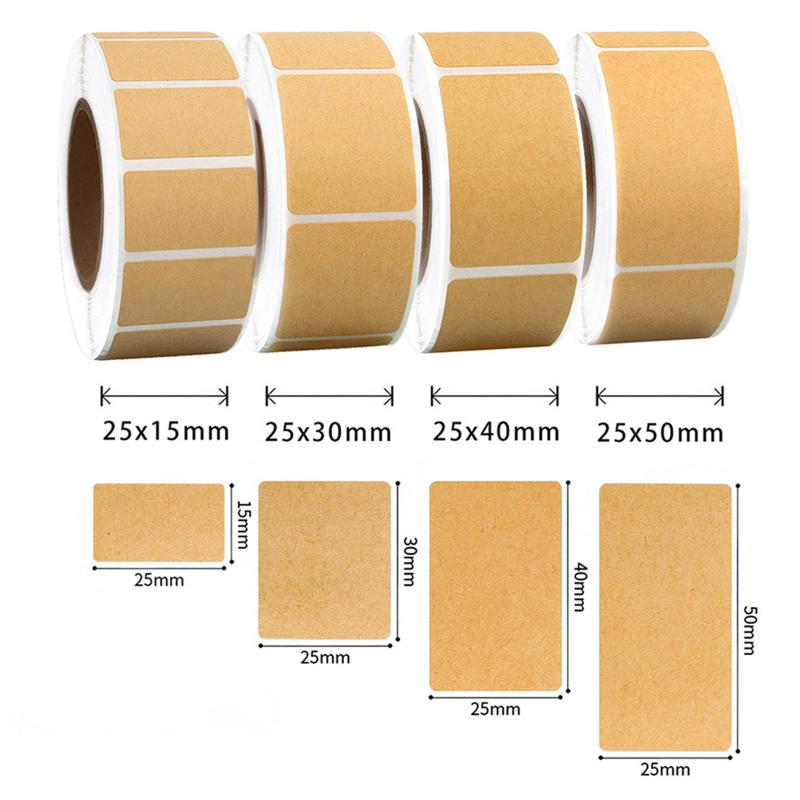260-800pcs Kraft Paper Sticker - Medical Label 评论和价格