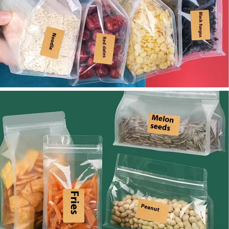 260-800pcs Kraft Paper Sticker - Medical Label 评论和价格