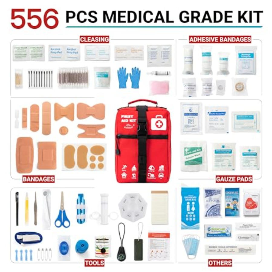 556 Piece Premium Large First  - Medical Label 评论和价格
