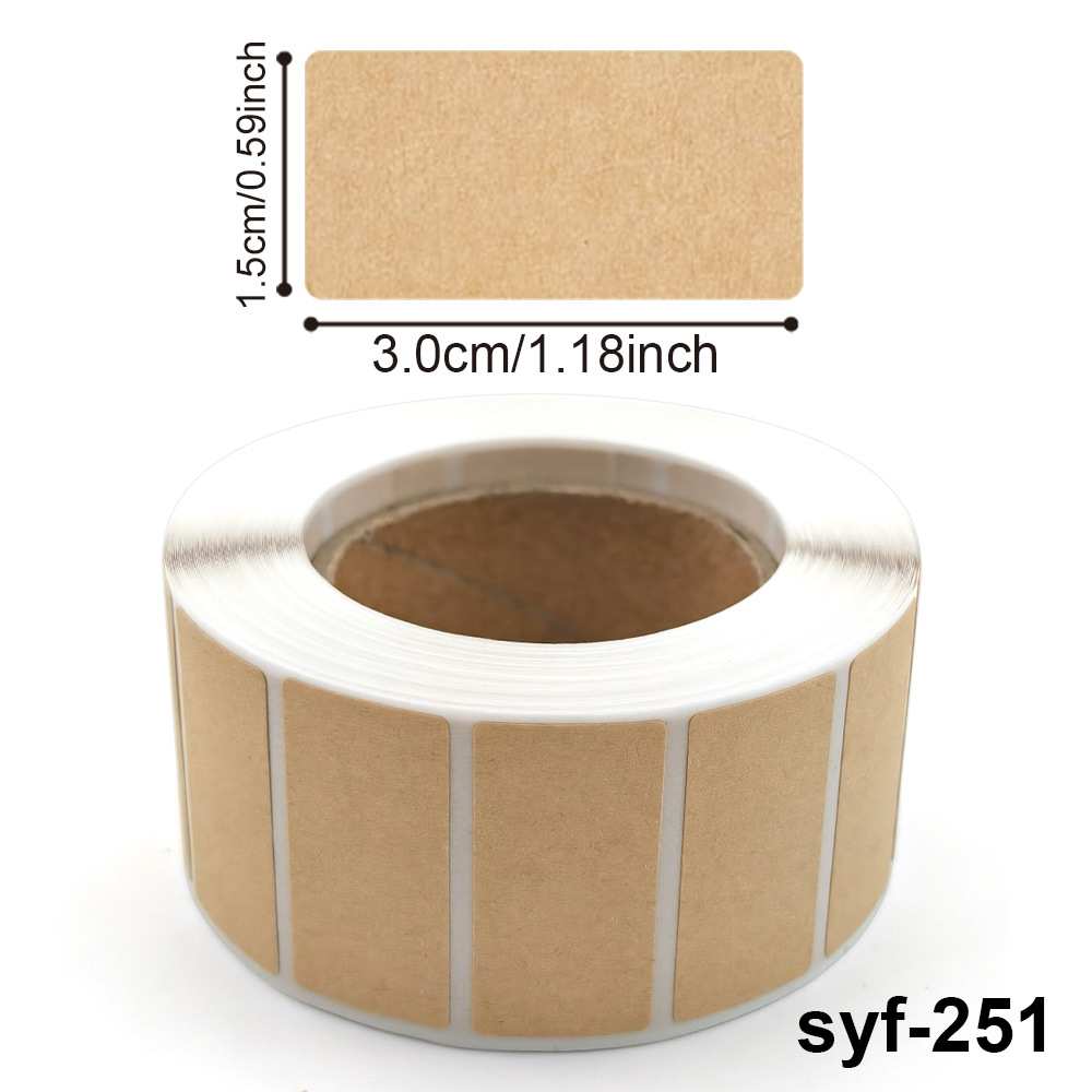 260-800pcs Kraft Paper Sticker - Medical Label 评论和价格