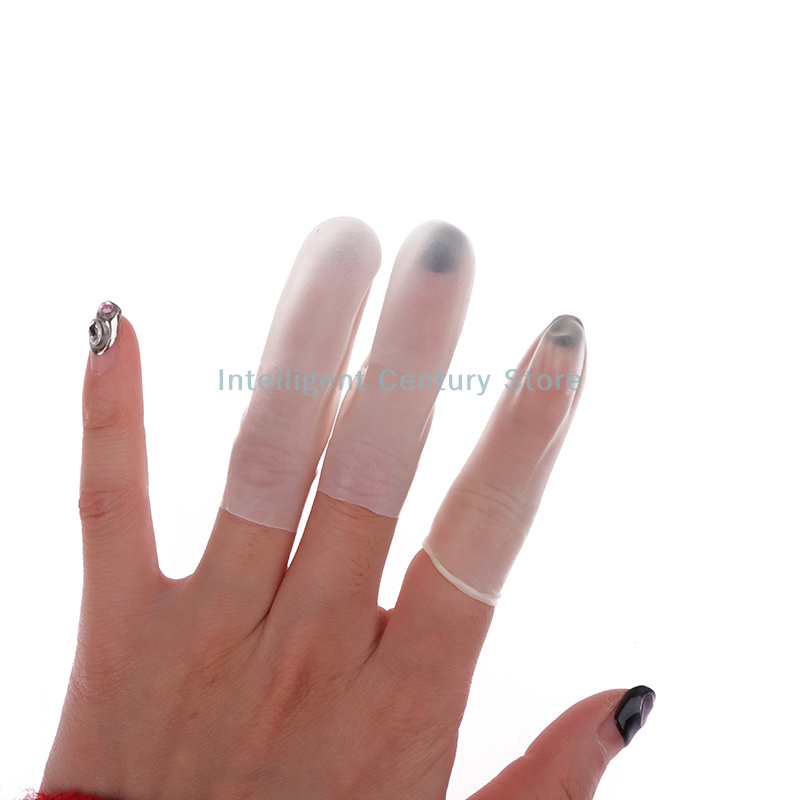 100 Pcs Rubber Non-slip Anti-s - Disposable Gloves Nitrile 评论和价格