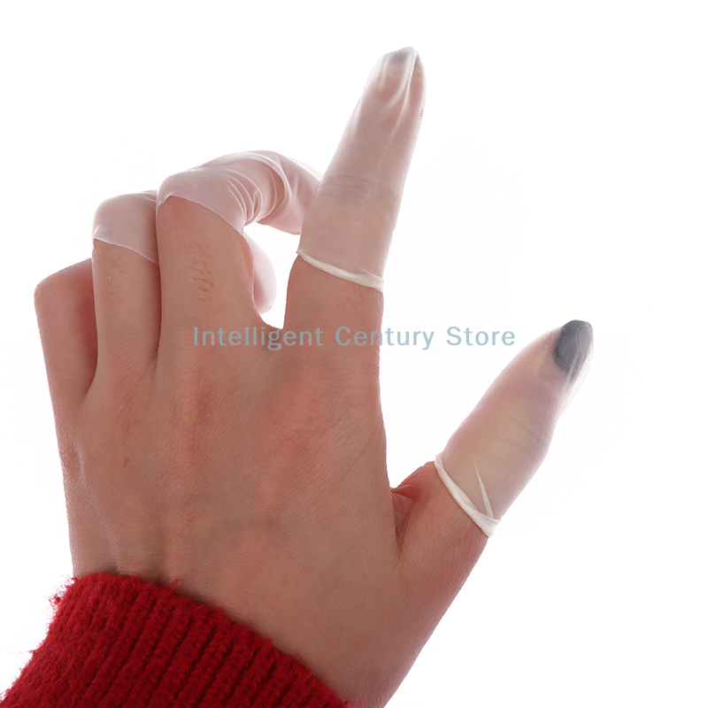 100 Pcs Rubber Non-slip Anti-s - Disposable Gloves Nitrile 评论和价格