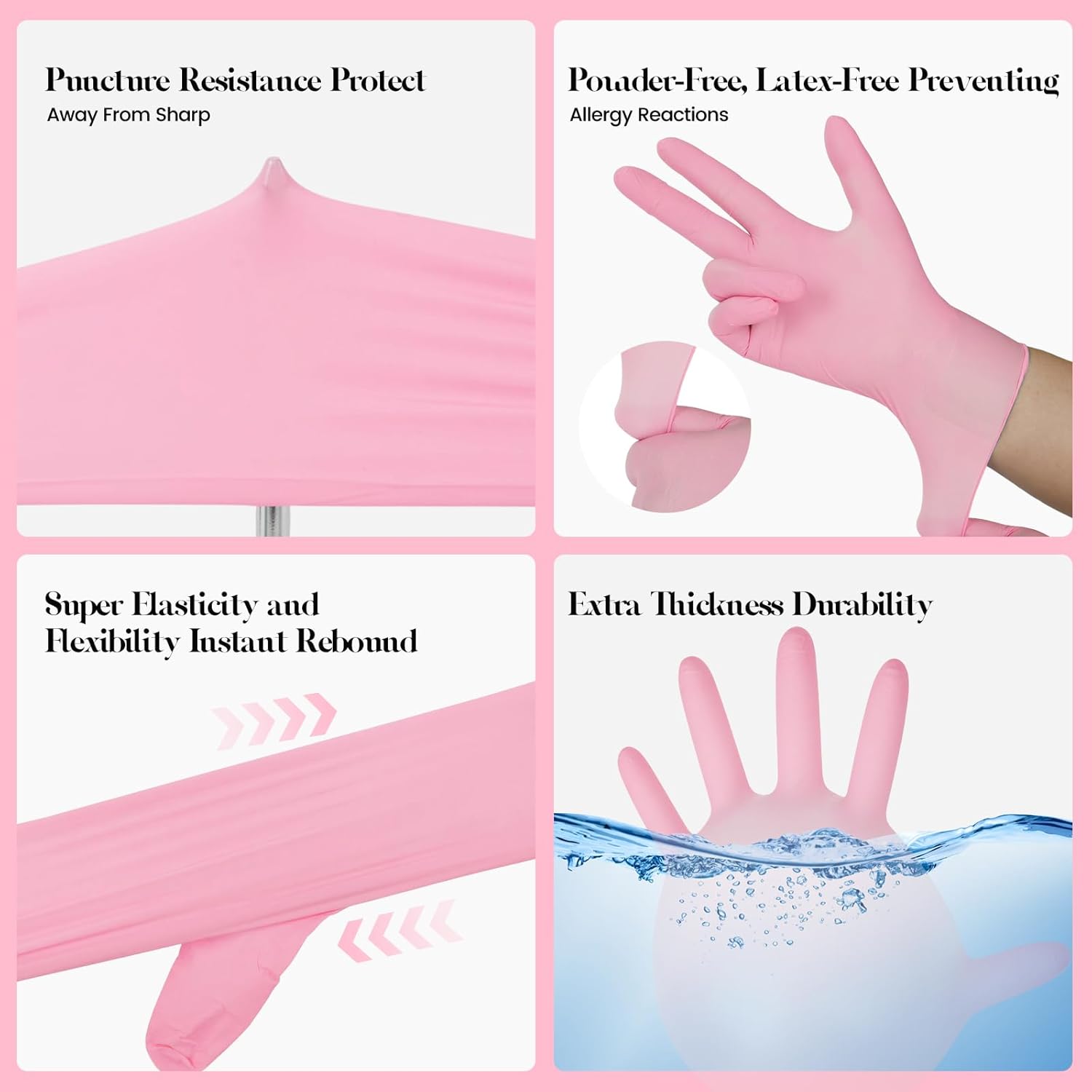 Kids Disposable Gloves for 3-8 - Disposable Gloves Nitrile 评论和价格