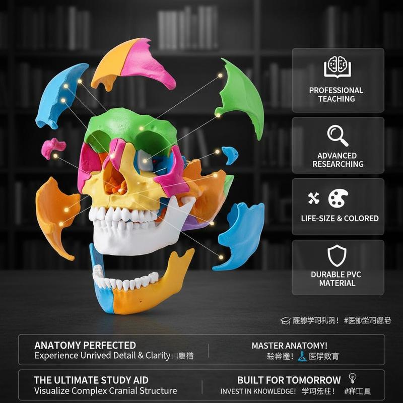 Anatomy Cranium Replica 1:1 Sc - Medical Lab Study 评论和价格